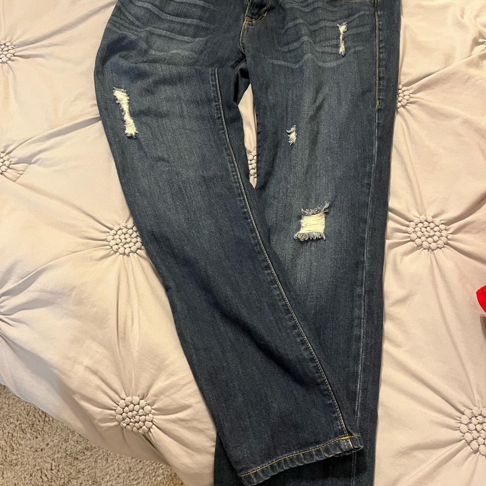 Cabbie slim, Boyfriend size 10 stretch jeans